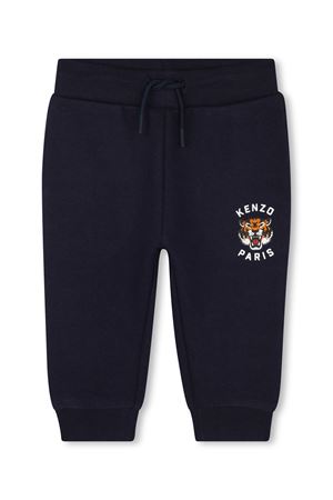 Tuta sportiva blu incotone biologico KENZO KIDS | K60935848